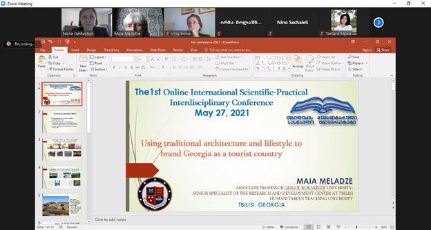 1st Online International Scientific-Practical Interdisciplinary Conference